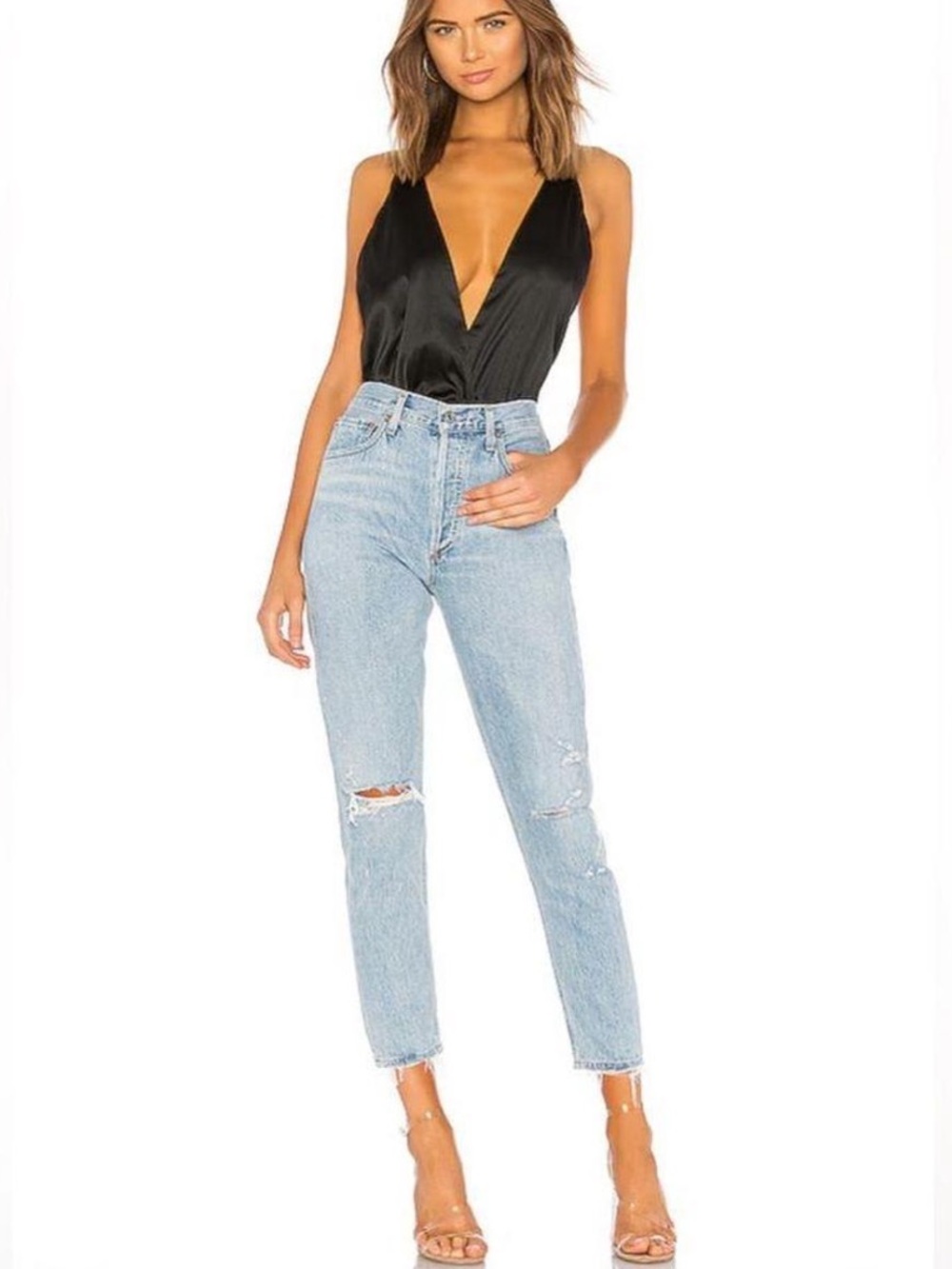 Agolde Jamie High Rise Classic Jeans